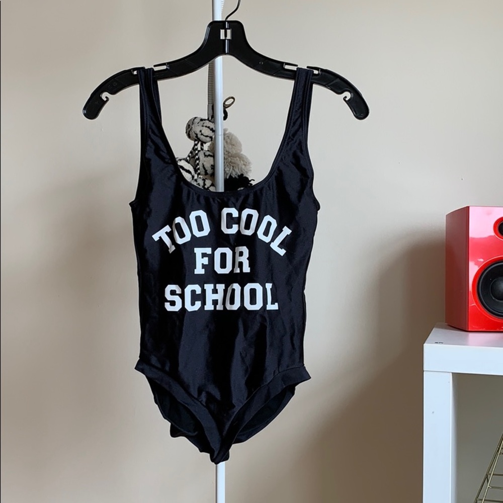 One piece swimsuits low back cut